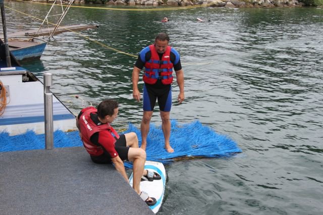 Wasserskifahren in Friedberg 2015